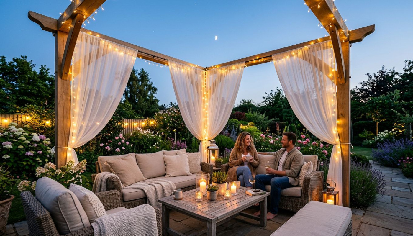 Intimité et élégance : personnaliser sa pergola pour des soirées uniques