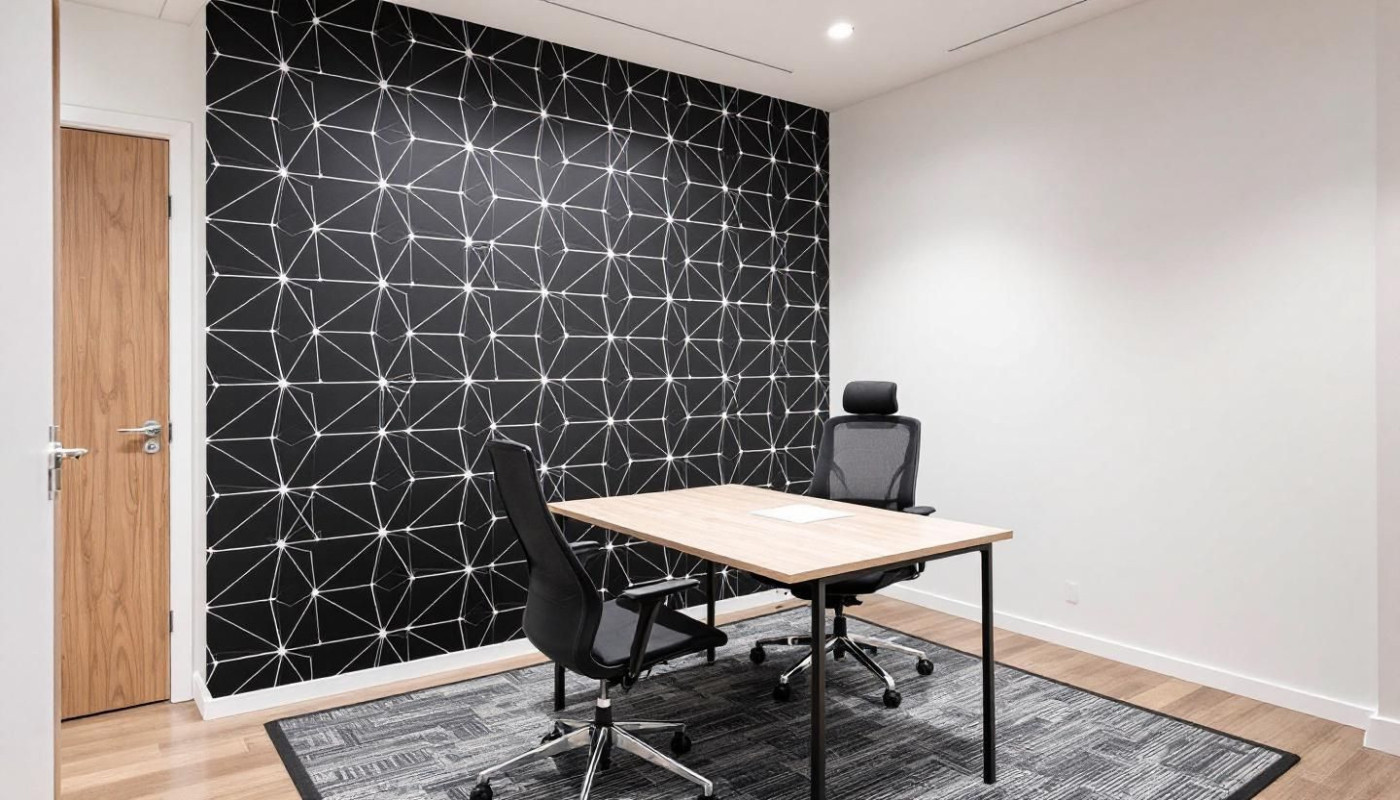 Techniques modernes pour l'application de papier peint dans les espaces professionnels